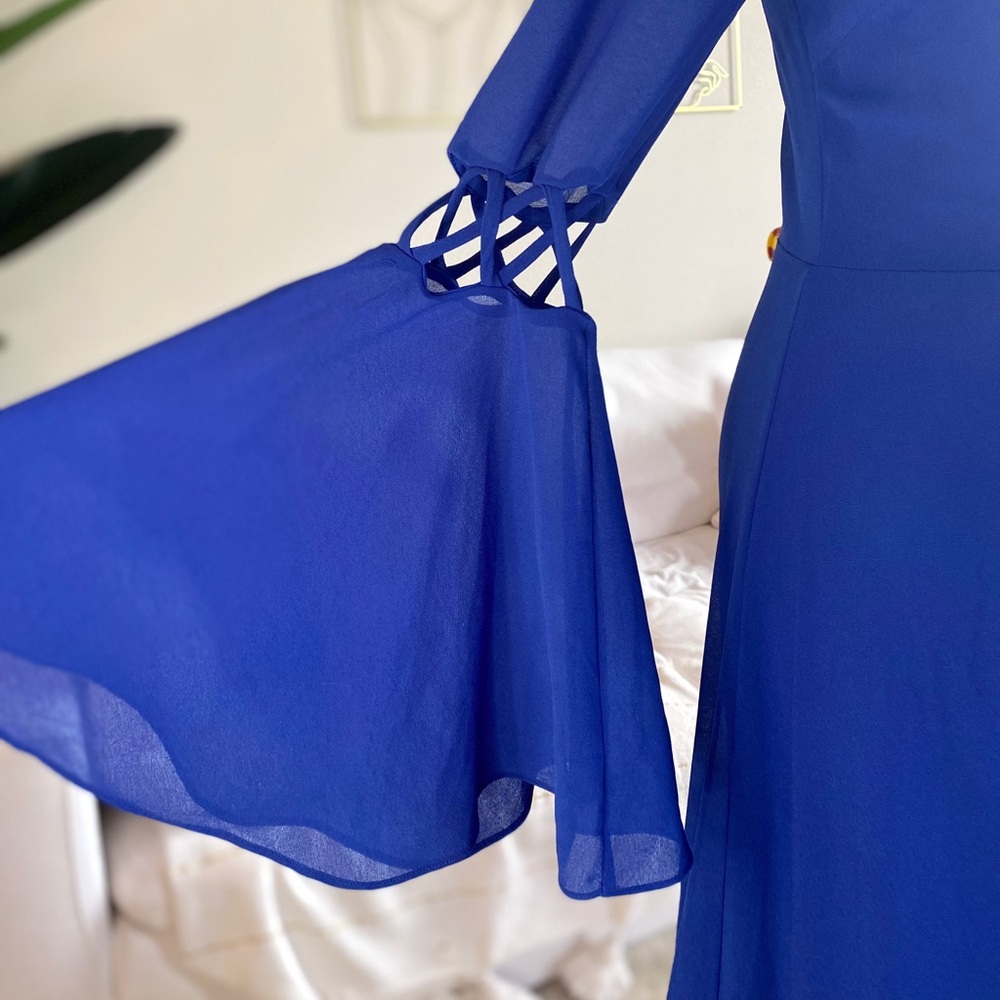 Cobalt Blue Renaissance Maxi - Picture 9 of 9